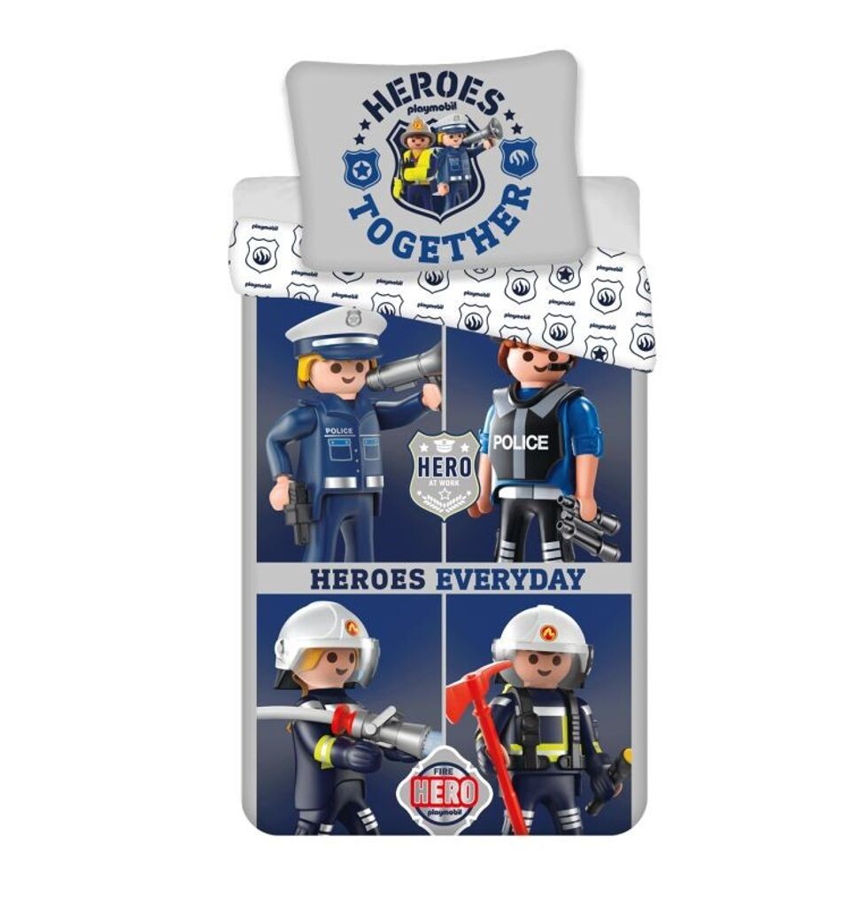 

JERRY FABRICS Постельное белье Playmobil PM021 хлопок, 140/200, 70/90 см