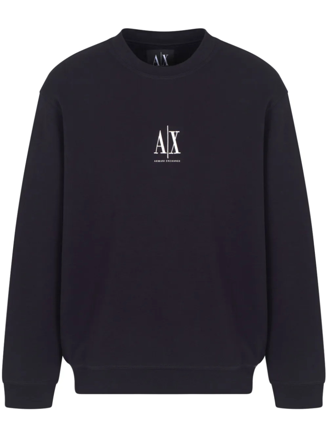 

Толстовка с вышитым логотипом Armani Exchange, синий