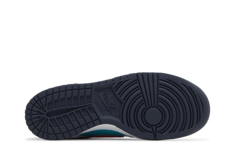 Кроссовки Nike Dunk Low GS, бирюзовый — фото 4