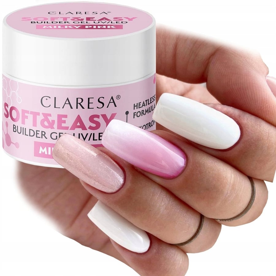 

Claresa Soft & Easy Builder Gel с тиксотропией 12 г Puderek