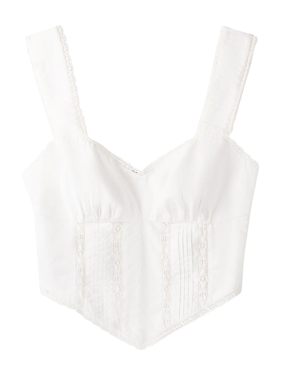 

Топ Bershka, Off white