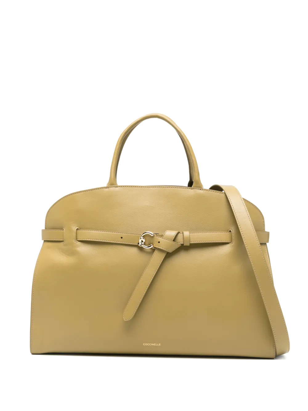 

Большая сумка-тоут Sabine с пряжкой Coccinelle, зеленый