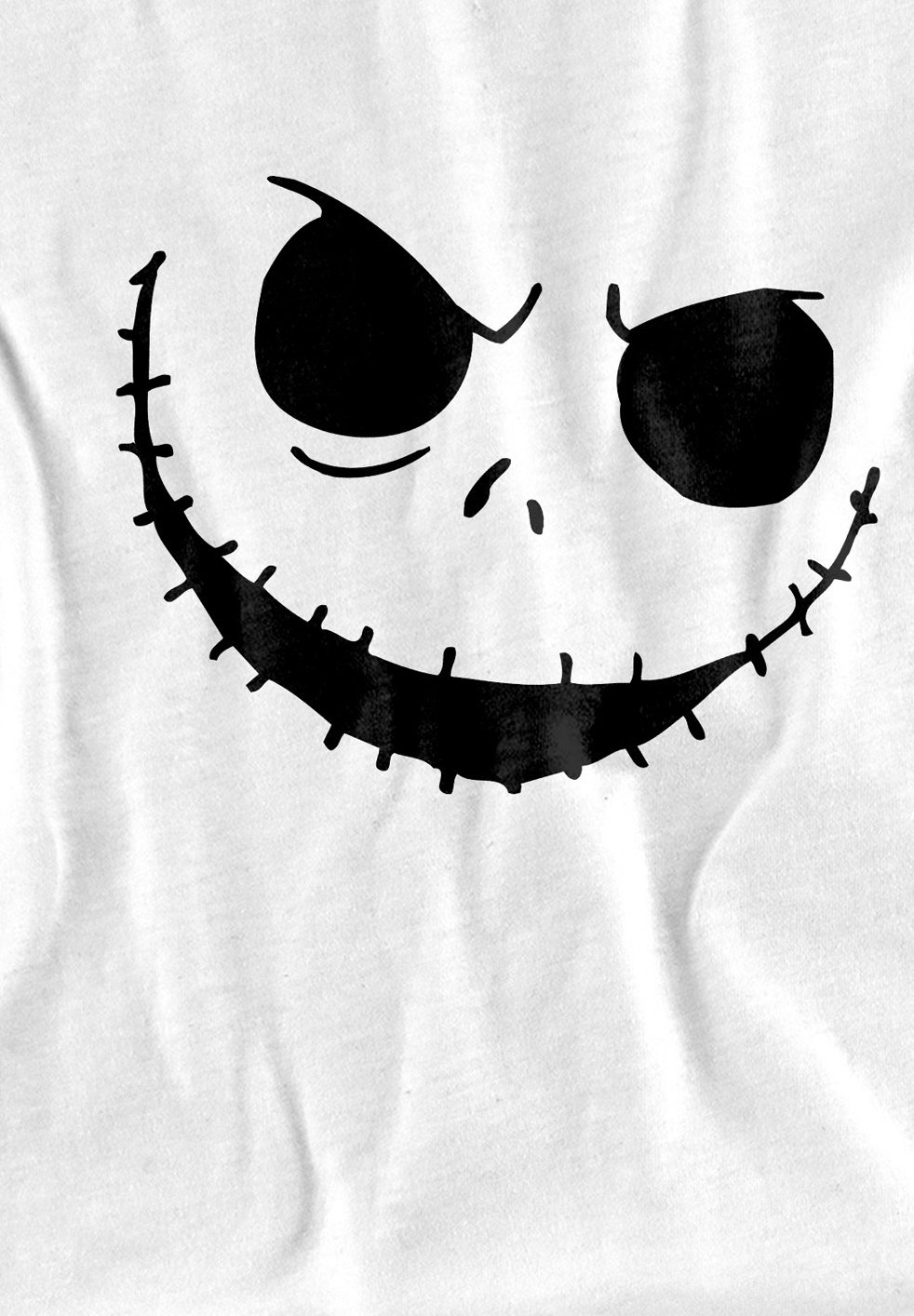 

Футболка с принтом THE NIGHTMARE BEFORE CHRISTMAS JACK FACE Disney, белый