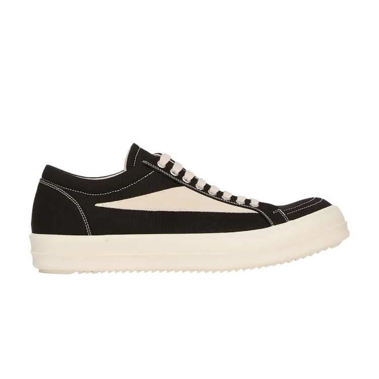 Кроссовки Rick Owens Wmns Porterville DRKSHDW Vintage Low, цвет Black Milk