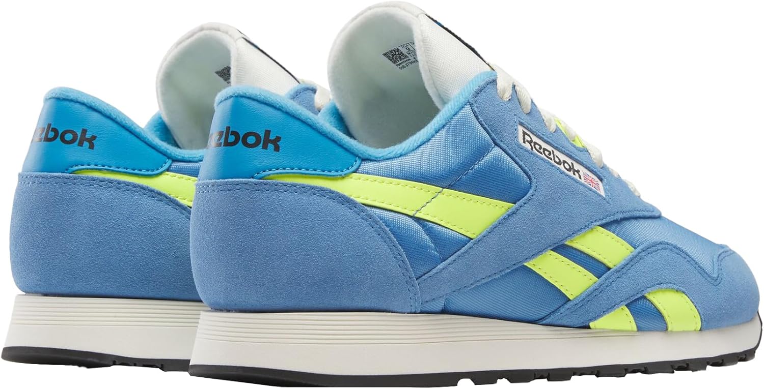 Мужские кроссовки Reebok Classic Nylon, желтый/синий — фото 2