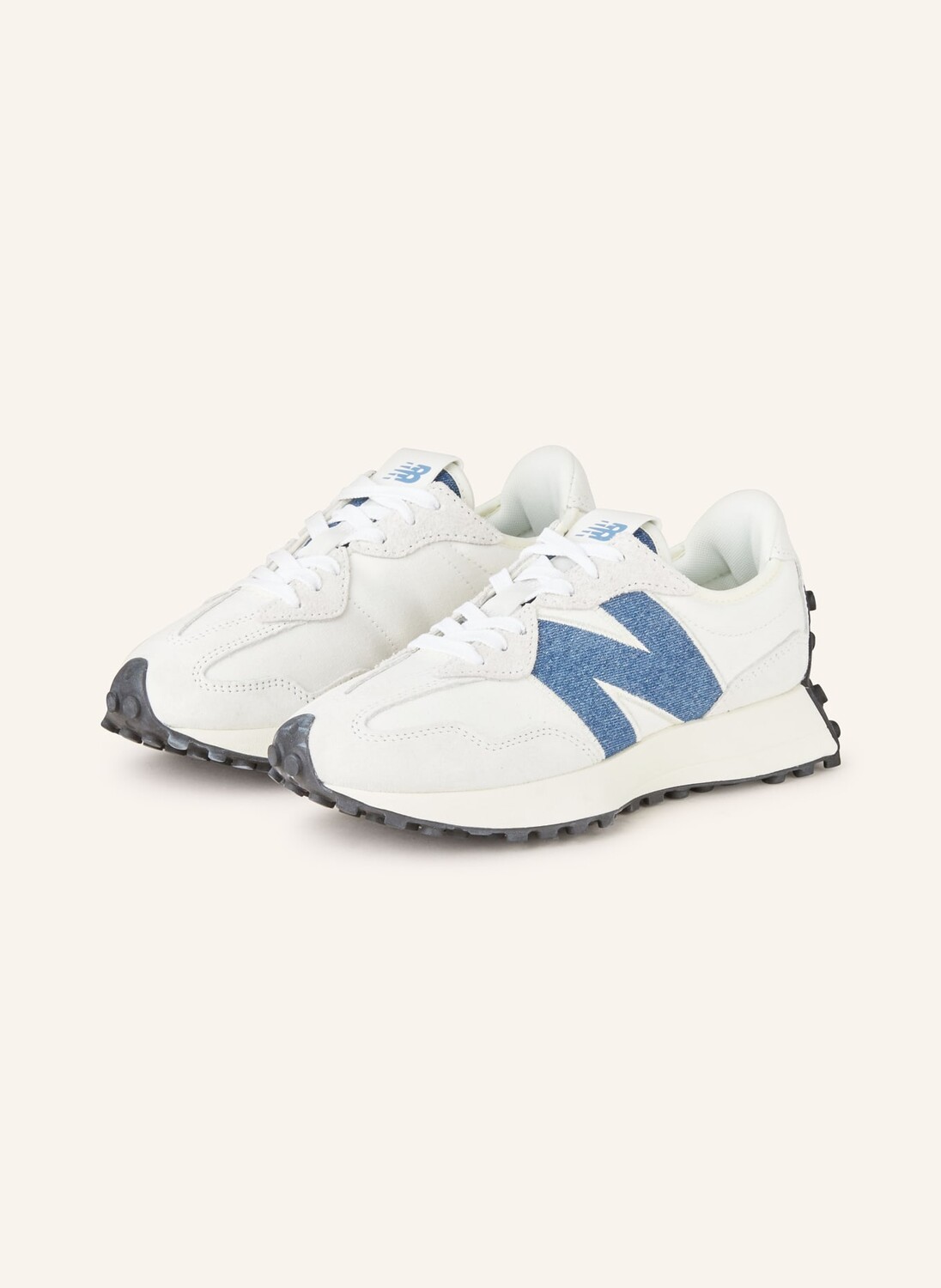 

Кроссовки 327 New Balance, бежевый