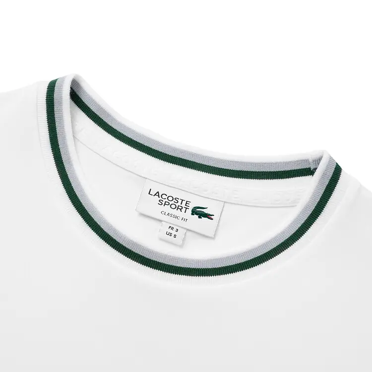 Футболка мужская LACOSTE, повседневная, зеленый — фото 4