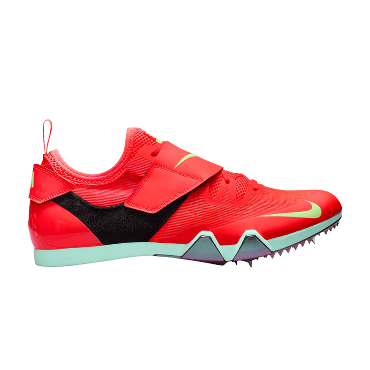 

Кроссовки Zoom Pole Vault Elite 'Bright Crimson Lime Blast', красный