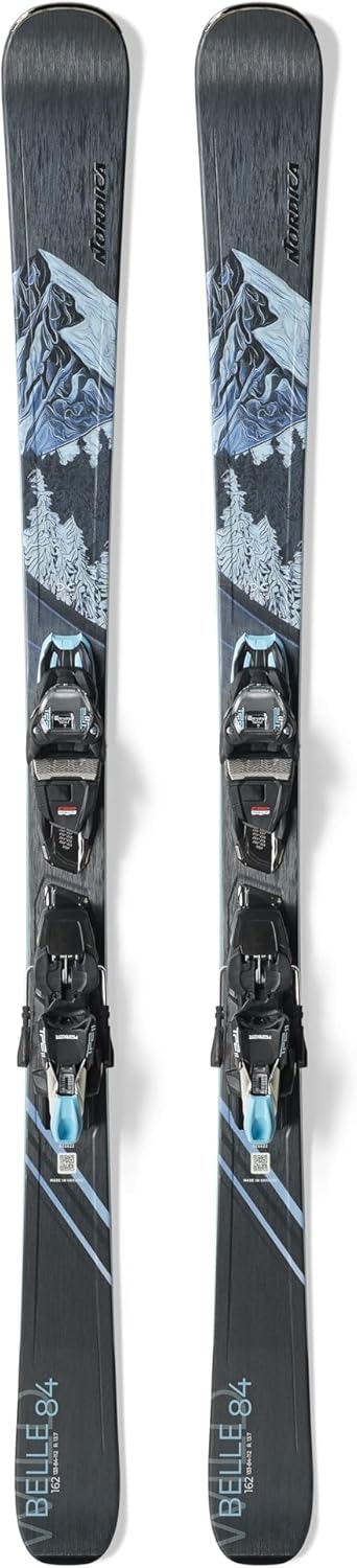 

Женские универсальные лыжи Nordica Wild Belle DC 84 с креплениями TP2 Light 11 FDT, Black/Blue, Черный, Женские универсальные лыжи Nordica Wild Belle DC 84 с креплениями TP2 Light 11 FDT, Black/Blue