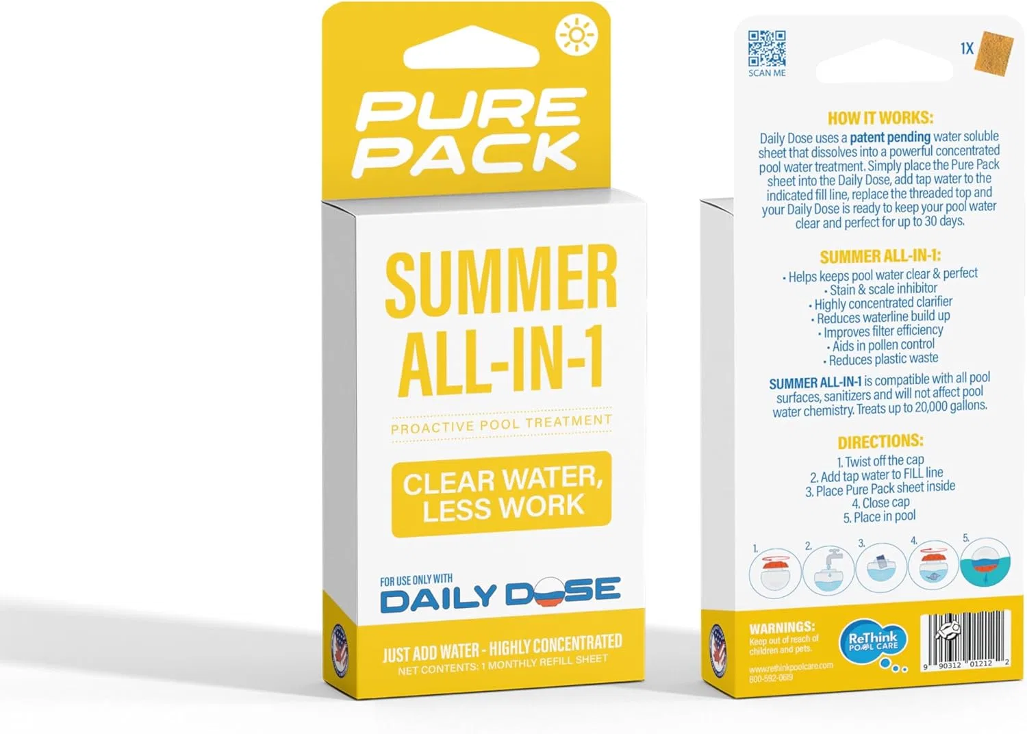 Маска для лица Rethink Pool Care — Очищающая — фото 3
