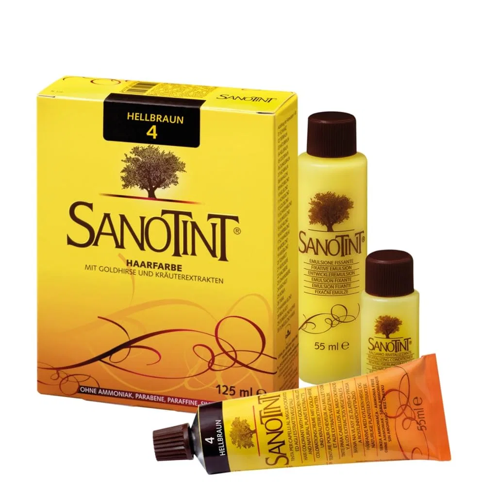 Краска для волос SANOTINT Tinta Classic Colour 04 Light Brown Sanotint