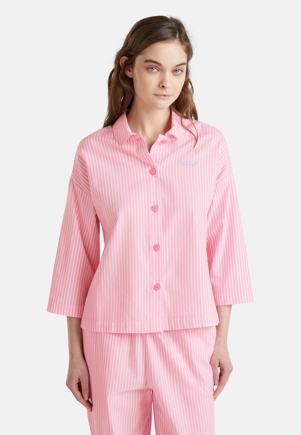 

Пижамная рубашка VERTICAL STRIPED United Colors of Benetton, мультиколор