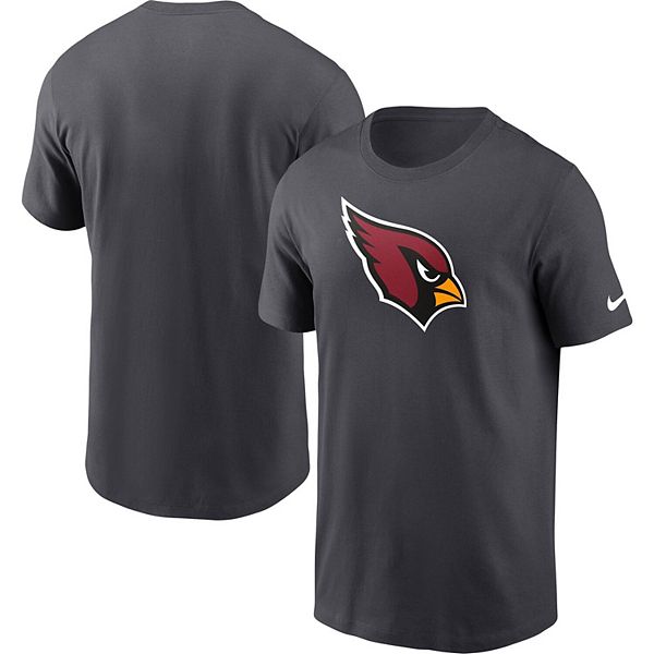 

Мужская футболка arizona cardinals с основным логотипом в цвете charcoal Nike