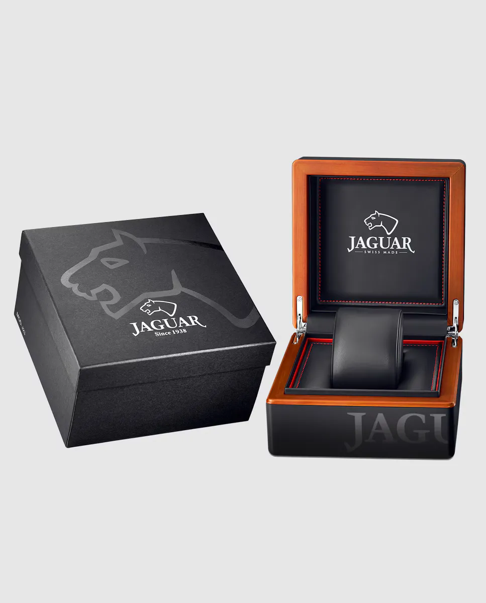 

J989/1 Executive мужские часы из черной стали Jaguar, черный