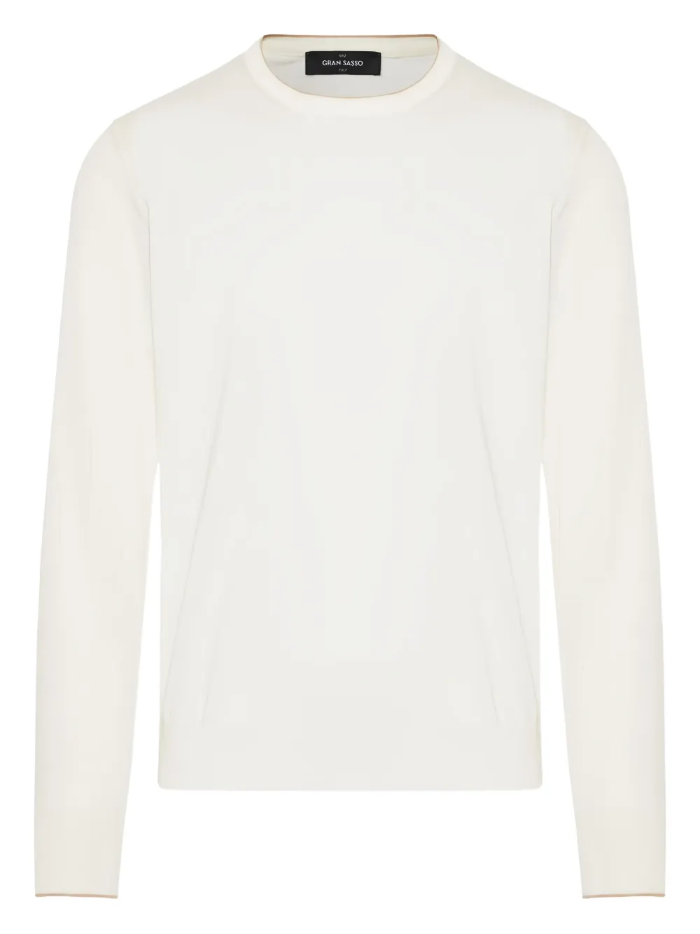 

Свитер с круглым вырезом Gran Sasso, белый