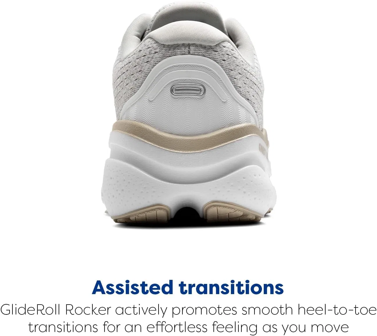Мужские кроссовки Brooks Ghost Max 2, White Pelican Oyster — фото 3