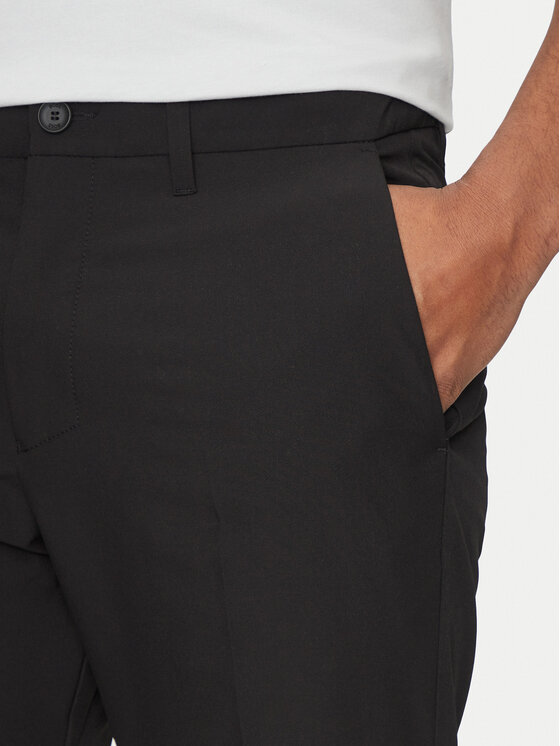 Брюки slim fit T_Commuter 50534303 Boss, черный — фото 4