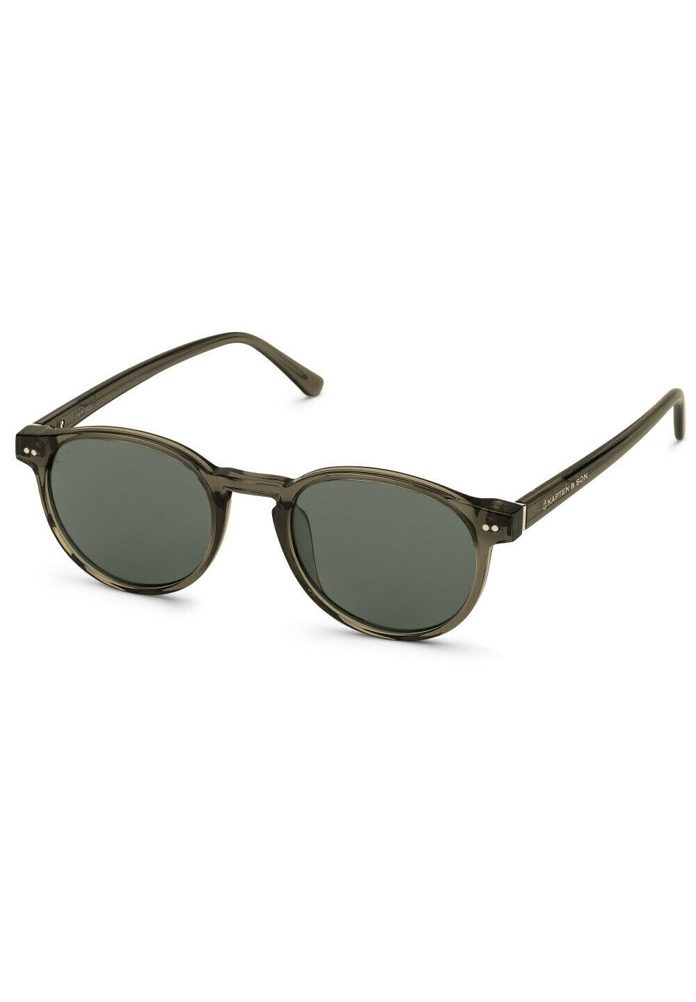 

Солнцезащитные очки MARAIS UNISEX Kapten & Son, цвет transparent olive green