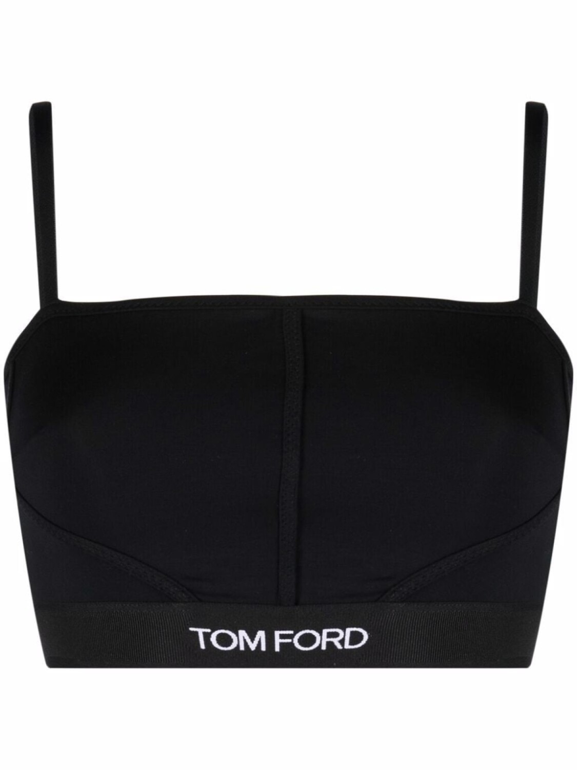 

TOM FORD топ-бралетт с логотипом, черный