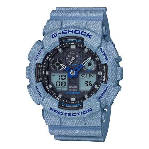 

Часы CASIO G-Shock Analog-Digital 'Light Blue', синий