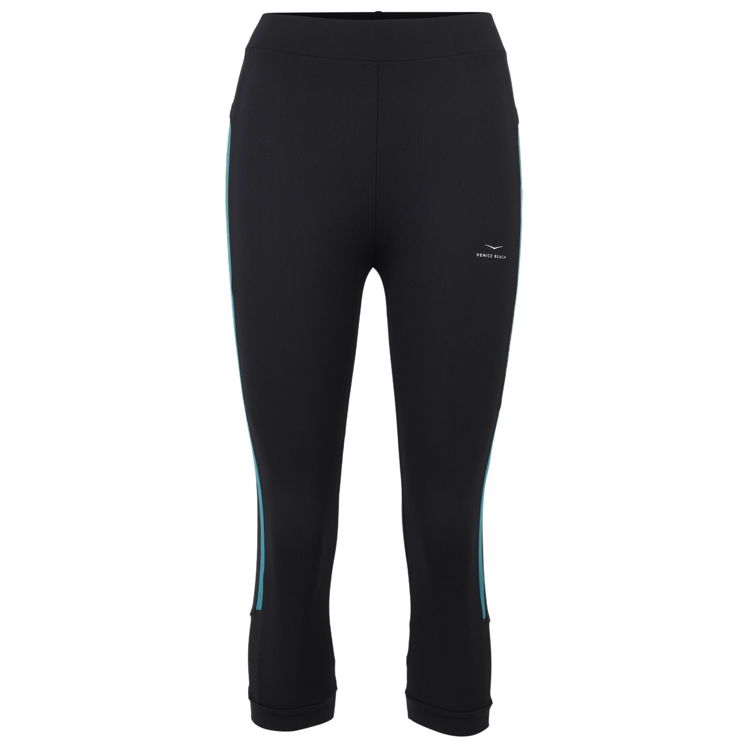 

Леггинсы Venice Beach Kim Drytivity Tights 3/4, цвет Black/Green Pond