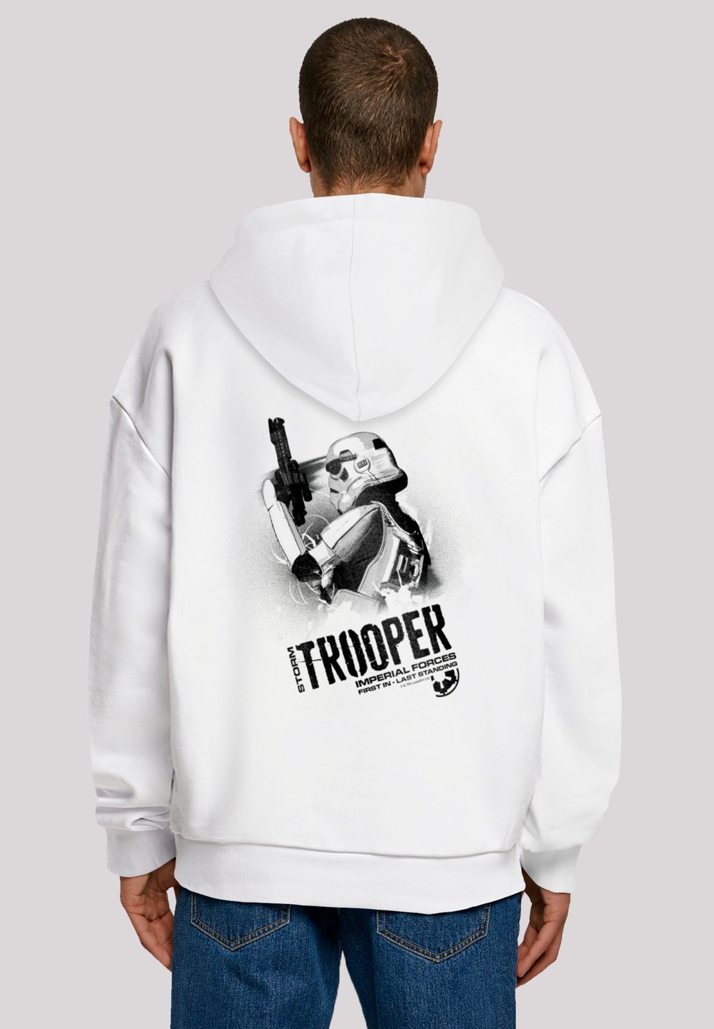 

Толстовка с капюшоном STAR WARS STORMTROOPER IMPERIAL FORCES - Sweatshirt F4NT4STIC, белый