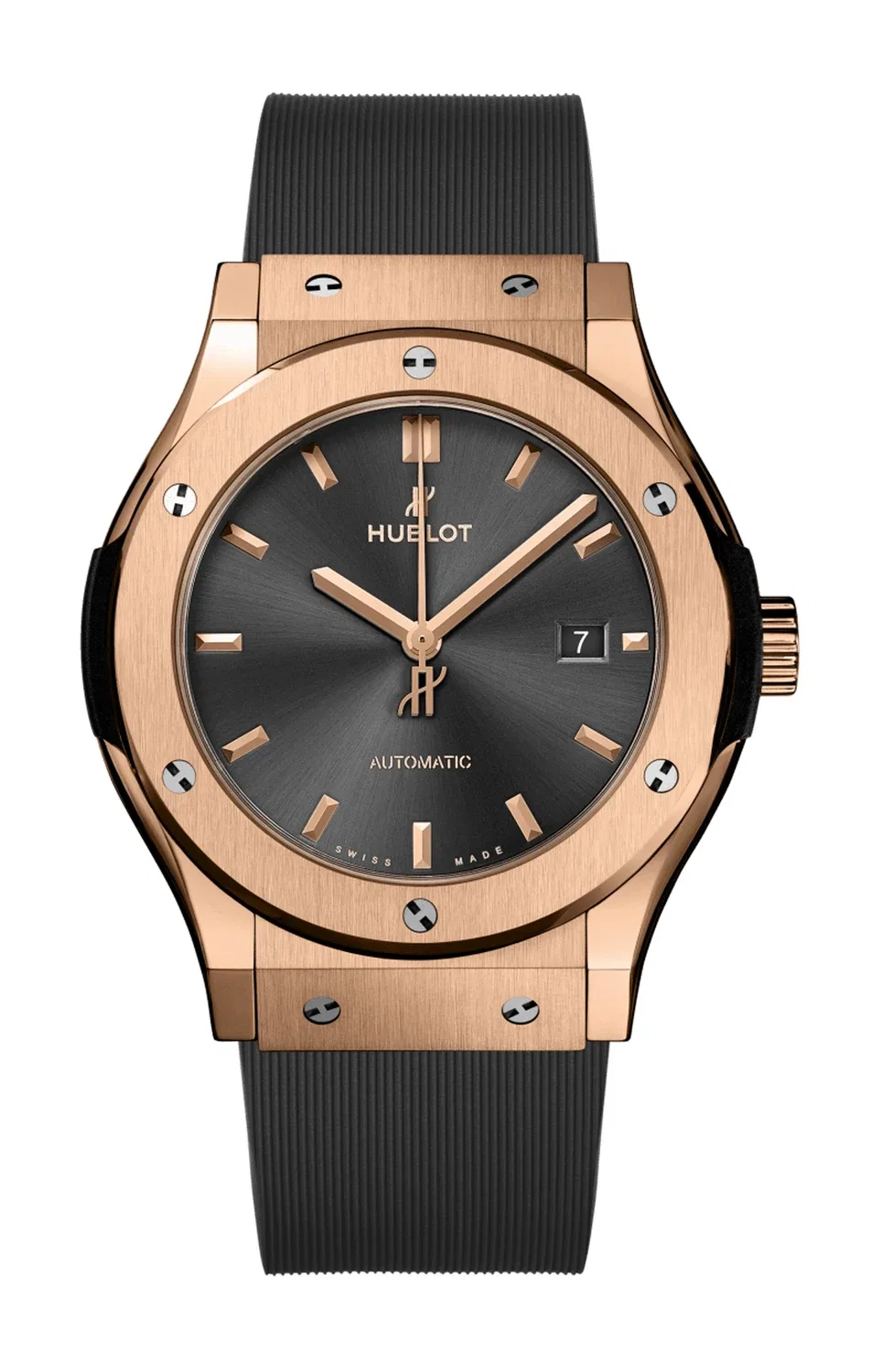 Классик Фьюжн Рейсинг Грей Кинг Голд 42 мм - 542.OX.7081.RX HUBLOT, золотой