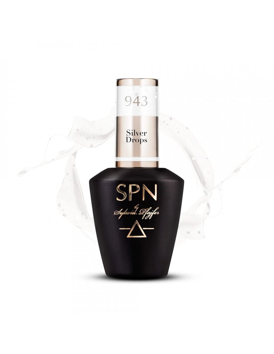 

943 Silver Drops гибридный лак 8 мл SPN Nails