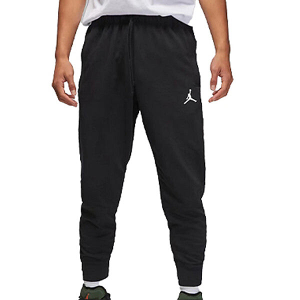 Спортивные штаны Men's Air Jordan Solid Color Logo Printing Lacing Bundle Feet Casual Sports Pants/Trousers/Joggers Autumn Black, черный — фото 4