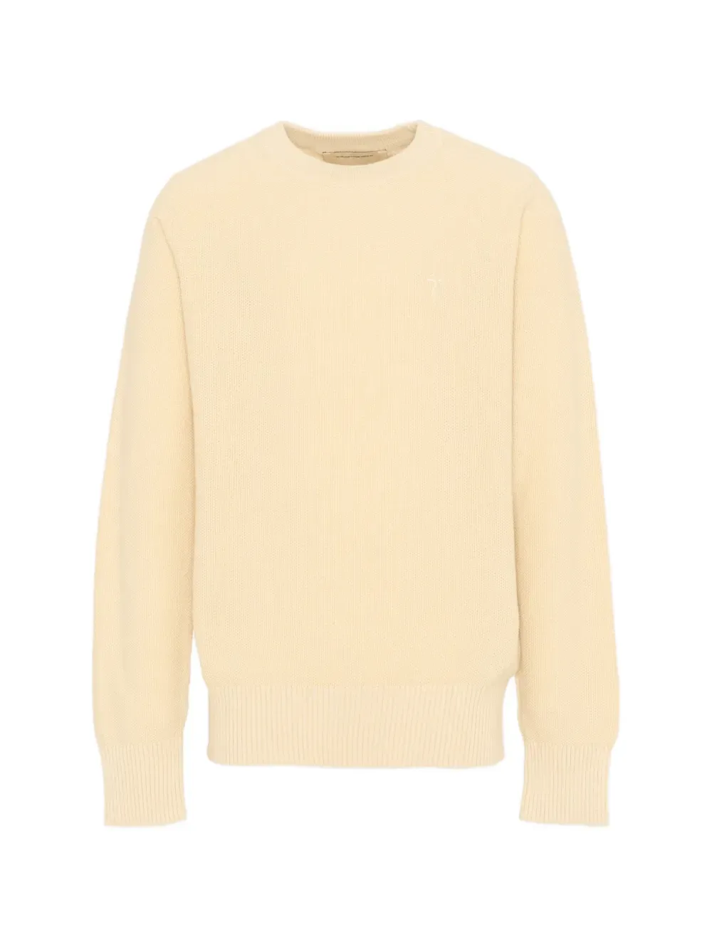 Свитер с вышитым логотипом TRUSSARDI JUNIOR, желтый