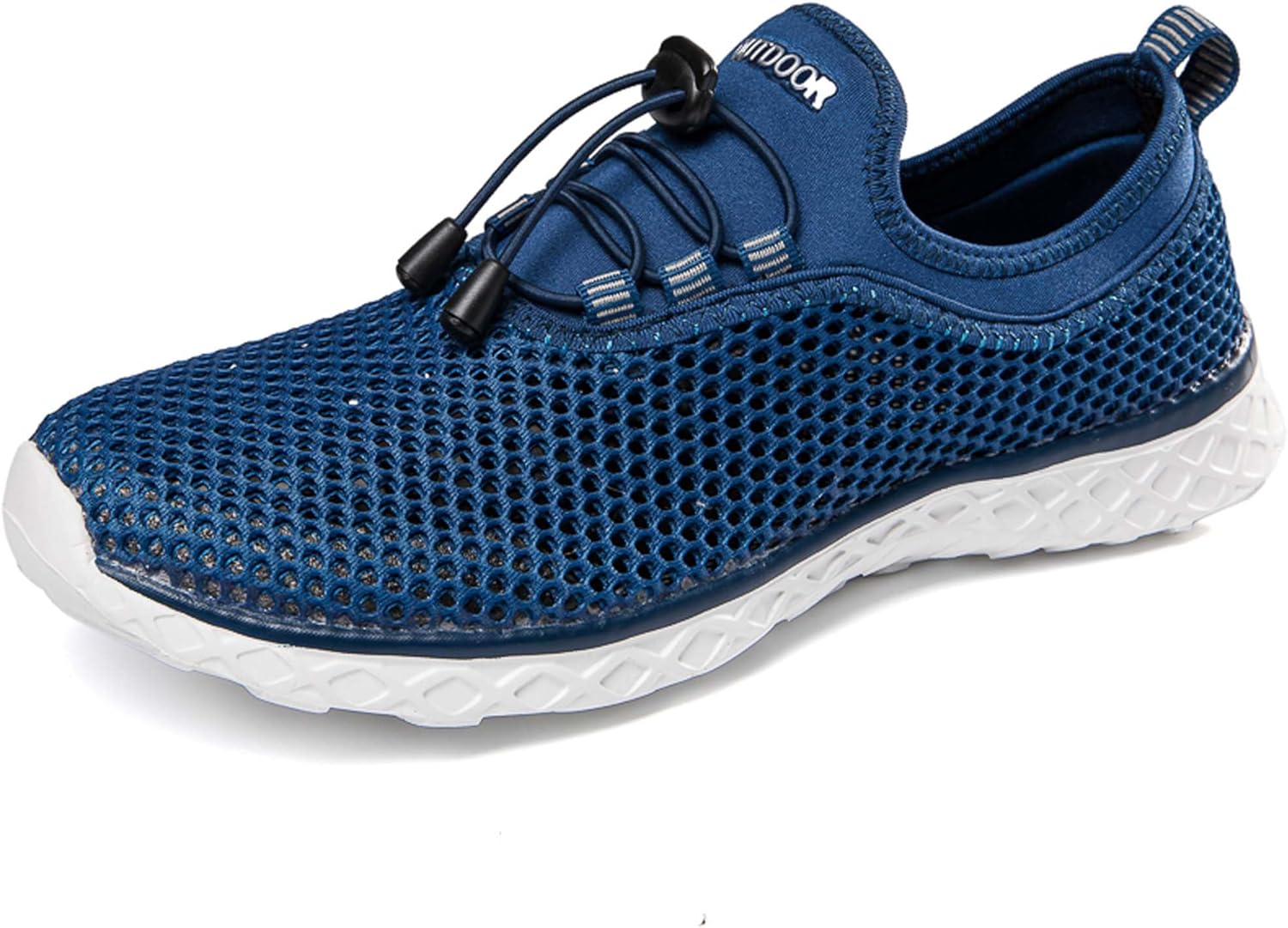 

Мужские и женские спортивные водные туфли летние дышащие с отверстиями для улицы, походов, плавания, против скольжения, быстро сохнущие, пляжные, для серфинга, босоножки для активного отдыха Generic, синий