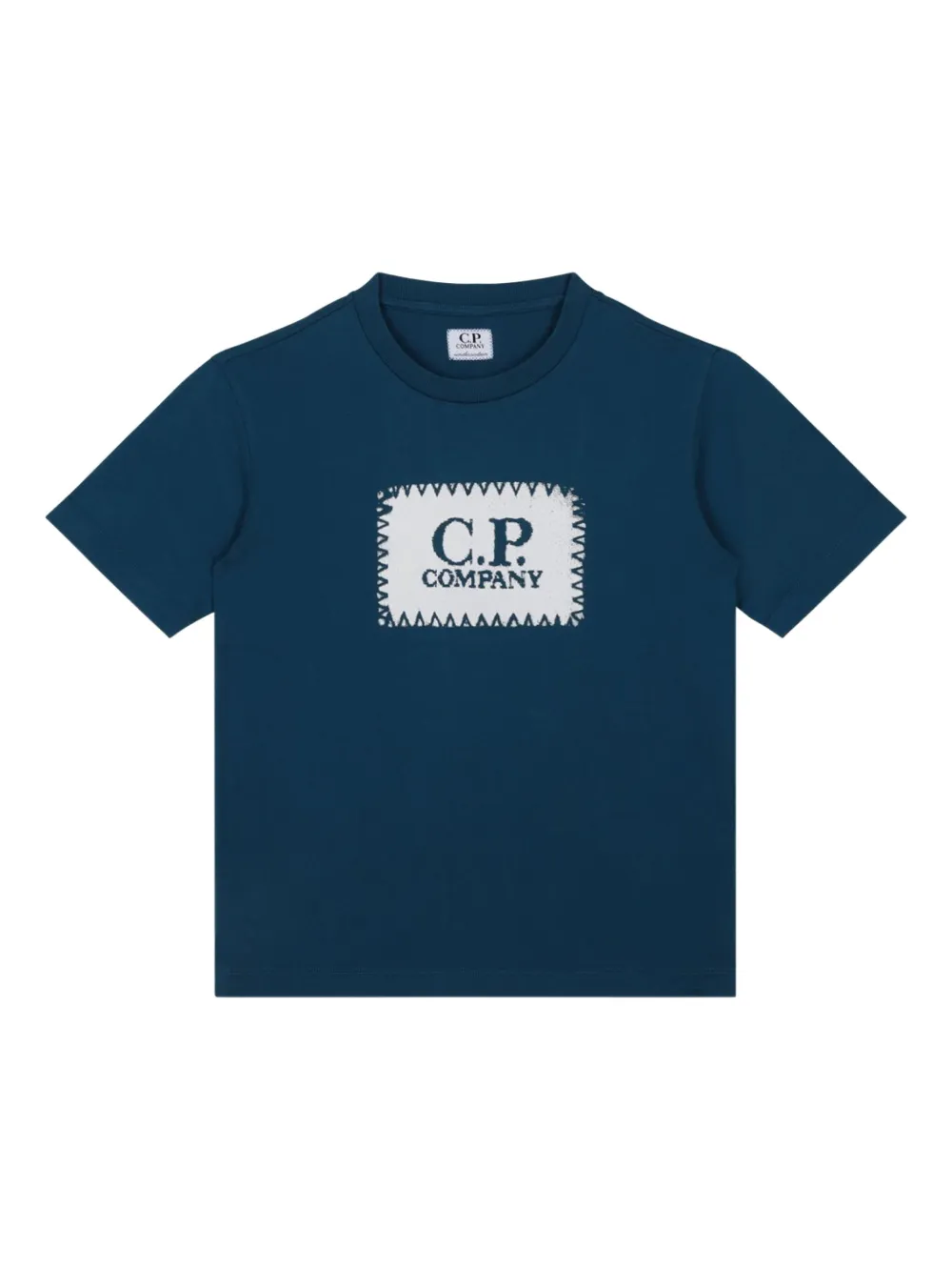 

Базовая футболка C.P. Company Kids, синий