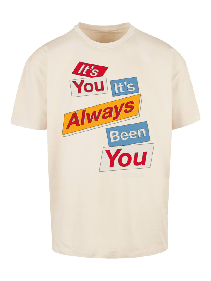 

Футболка большого размера Половое воспитание: Это всегда было ты в песке F4NT4STIC