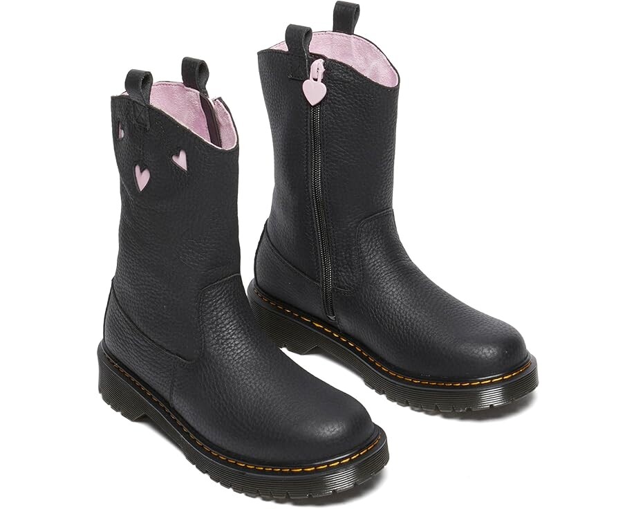 

Ботинки Dr. Martens Kid's Collection Bex Heart P-O Boot Youth, черный