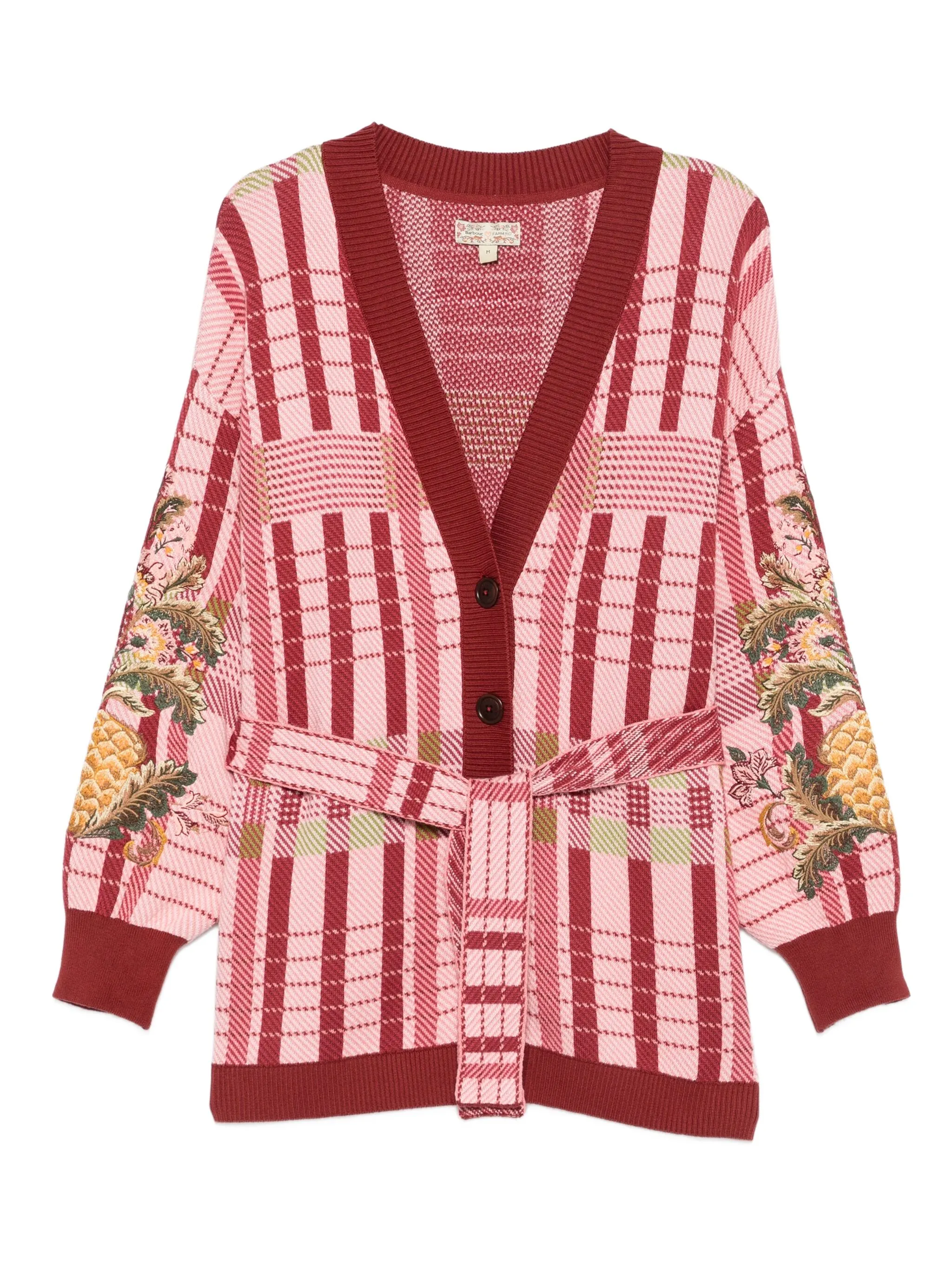 

Кардиган Luisa из коллаборации с Farm Rio Barbour, розовый