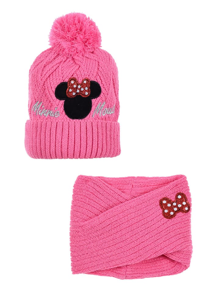 

Шапка Disney Minnie Mouse, розовый