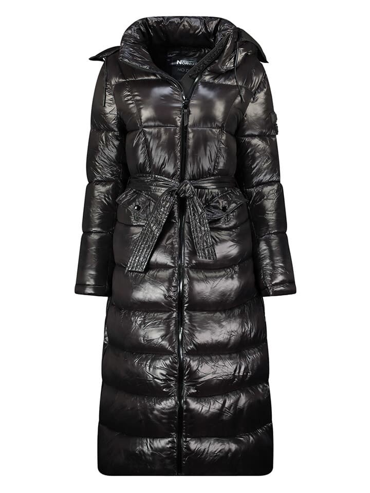 

Стеганое пальто Geographical Norway Steppmantel, черный