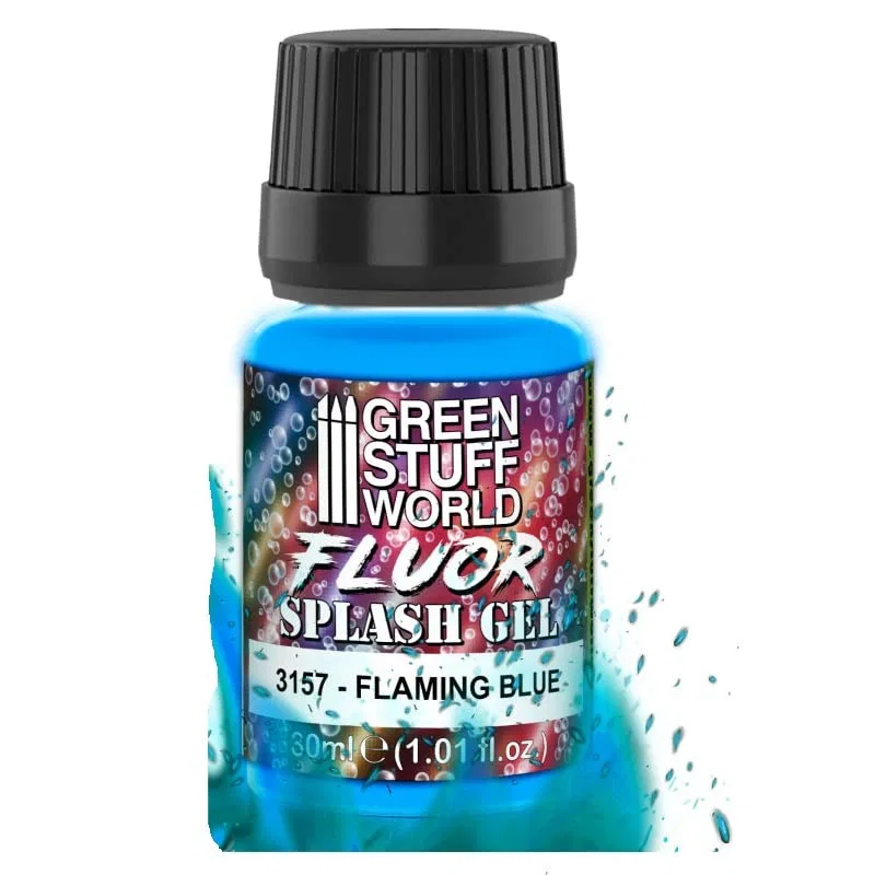 Гель для волос «Flaming Blue» Green Stuff World