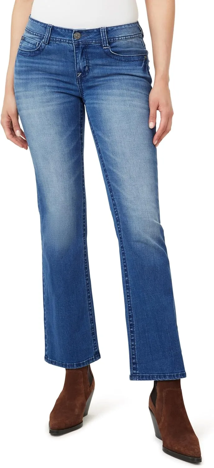 

Женские джинсы WallFlower Feisty Curvy Low Rise Slim Flare Insta Stretch