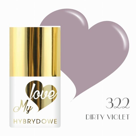 

Гибридный лак для ногтей Dirty Violet Mylove UV/Led 322, SUNFLOWER