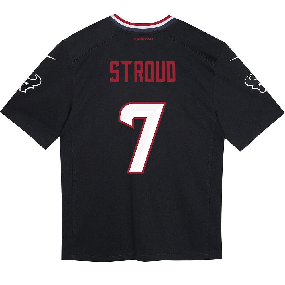 Nike Cдля малышей. Темно-синяя игровая майка Stroud Houston Texans, цвет Txs Navy — фото 4
