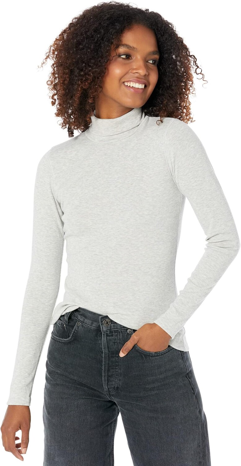 

Футболка Lilla P Long Sleeve Turtleneck Tee, серый