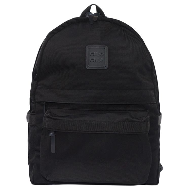 

Большой унисекс-черный нейлоновый рюкзак CILOCALA, черный