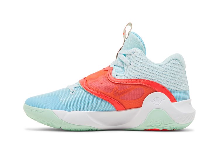 Кроссовки KD Trey 5 X EP 'Blue Chill Bright Crimson Mint', синий — фото 3