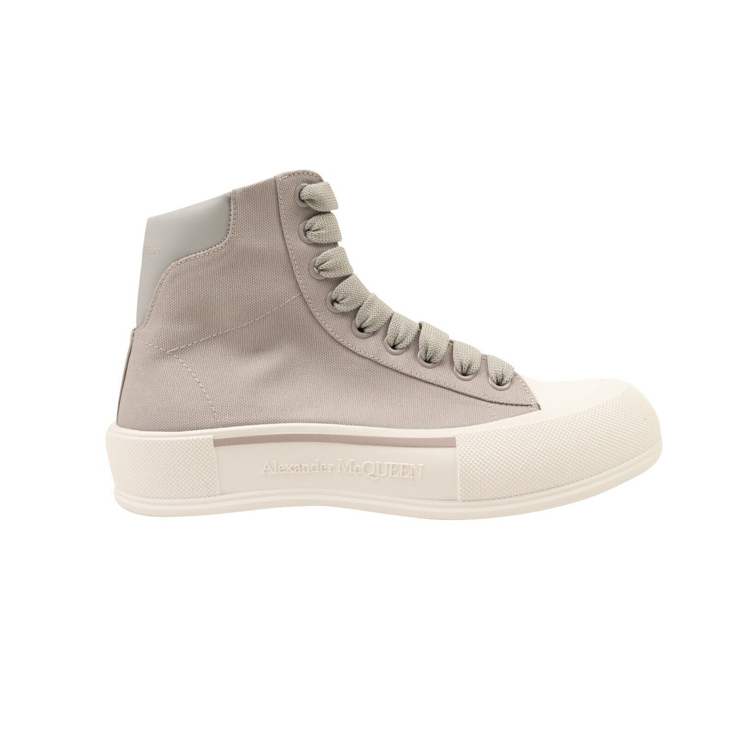 

Высокие Кроссовки Alexander Mcqueen Deck Plimsoll - Серый, серый
