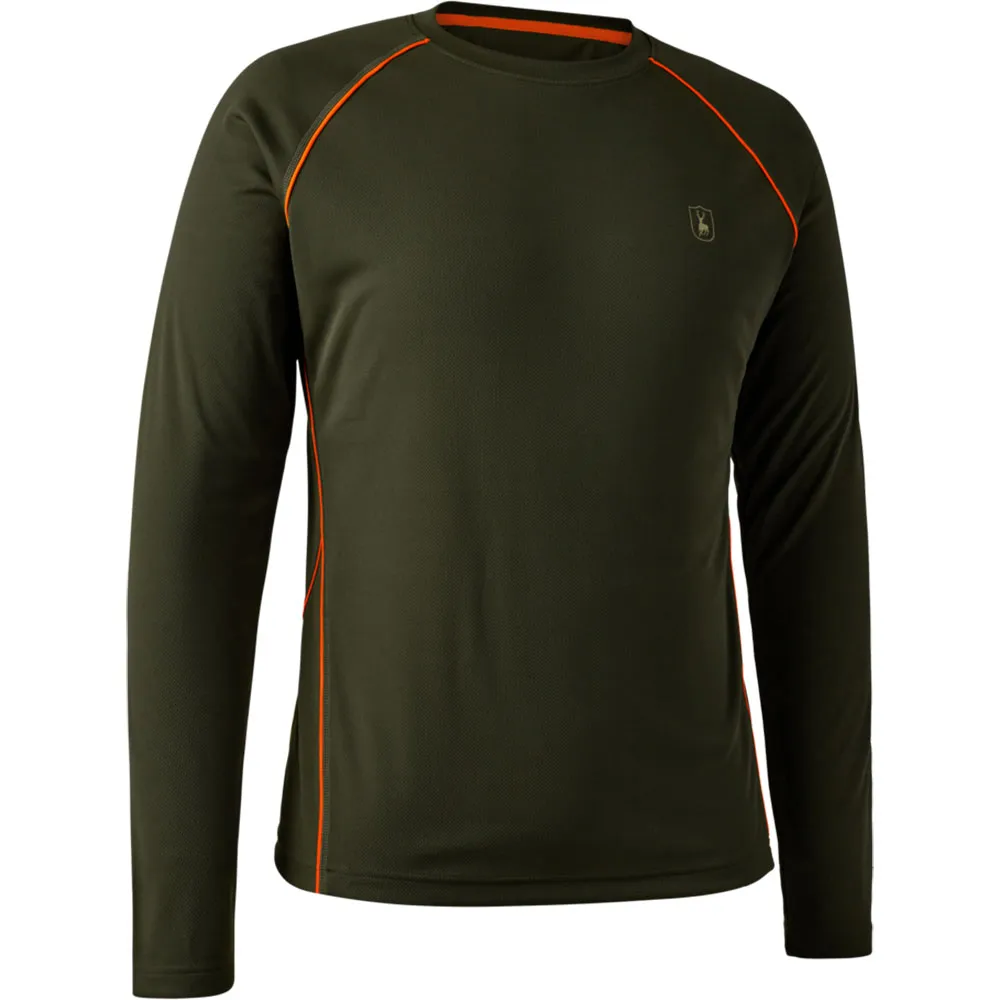 

Лонгслив Deerhunter Chamois, зеленый