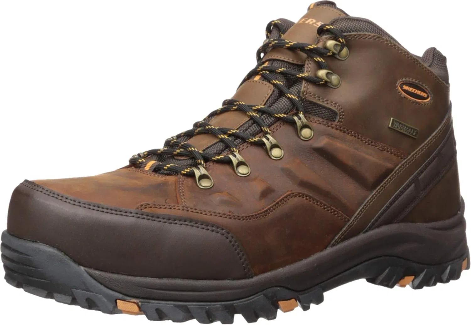 Мужские ботинки Skechers Relment Traven Classic, темно-коричневый