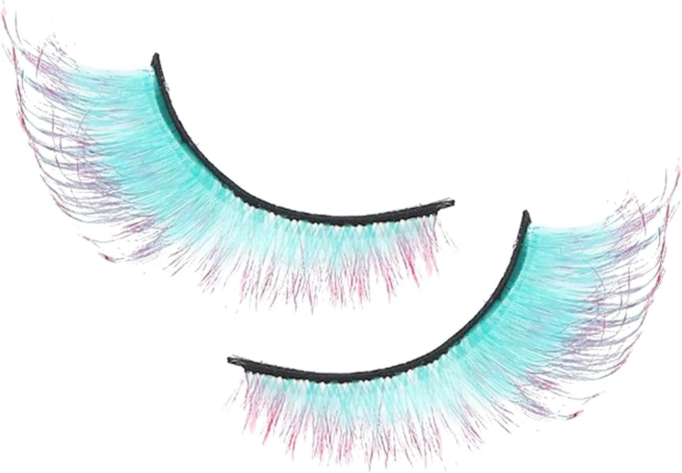 Цветные ресницы Colorful Eyelashes 1 шт, голубой