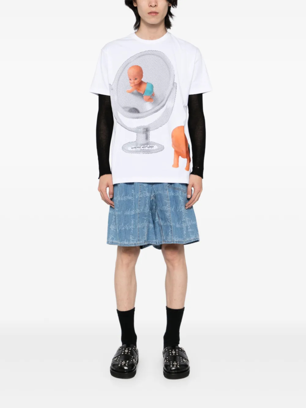 Vivienne Westwood футболка с графичным принтом, белый — фото 2