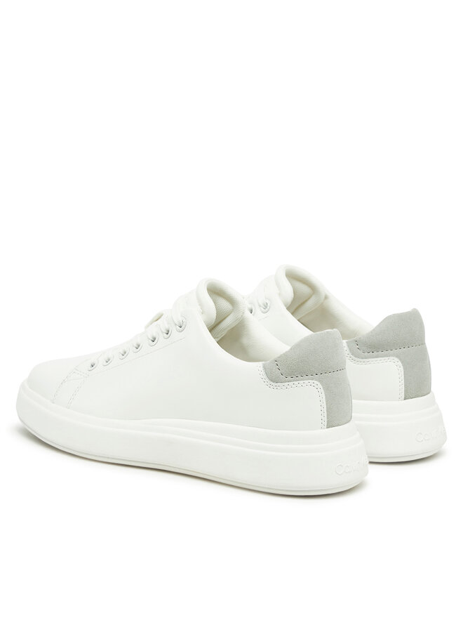 Кроссовки Calvin Klein Cupsole Lace Up - Suede Bt HW0HW02404, белый — фото 3